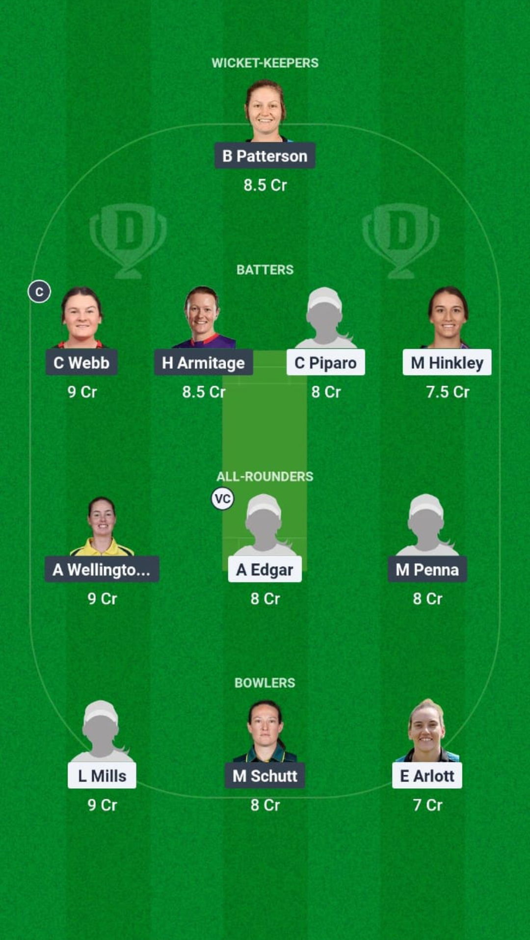 WA-W vs SAU-W Dream11 Prediction Fantasy Cricket Tips Dream11 Team Australian Women’s ODD 2024-25 