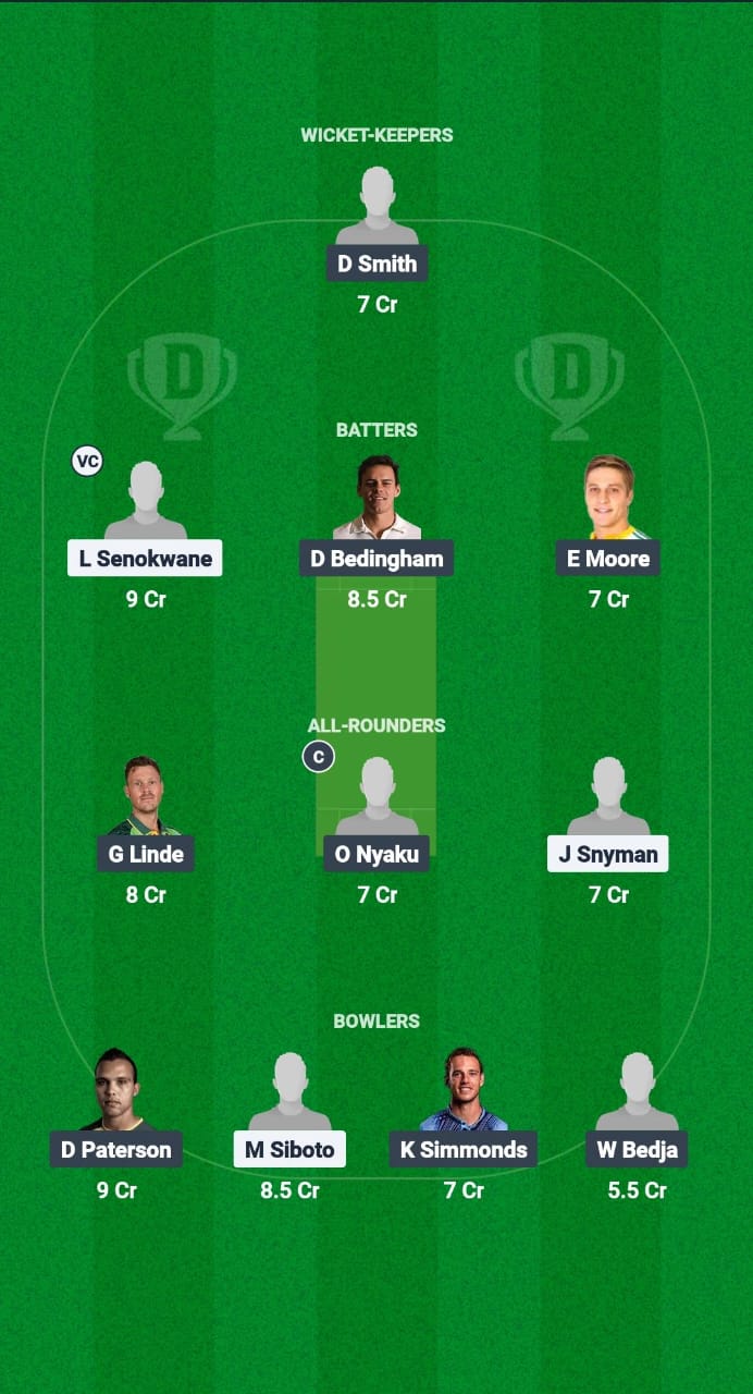 KTS vs WEP Dream11 Prediction Fantasy Cricket Tips Dream11 Team South Africa Division One OD 2025 