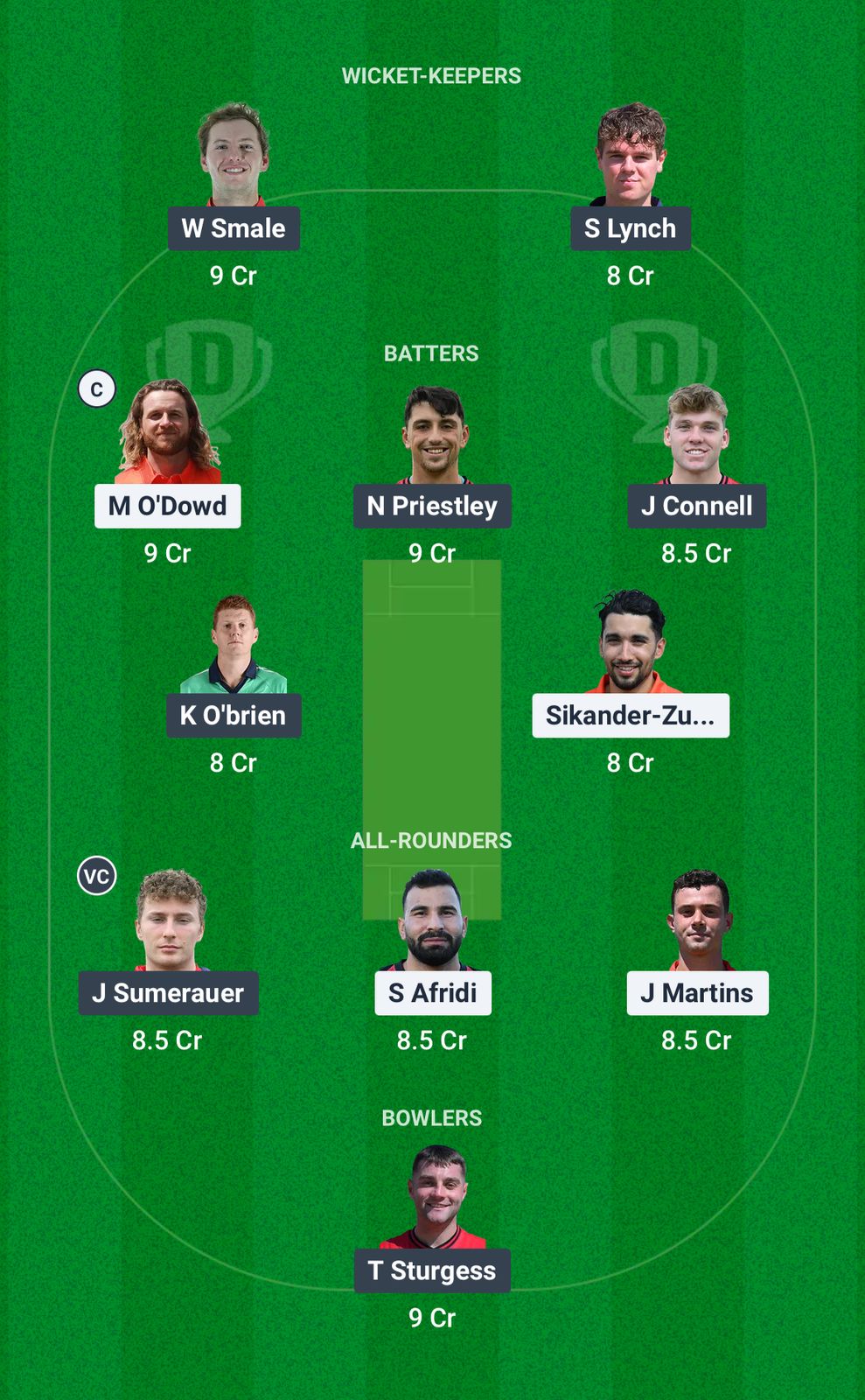 EUR vs BAI Dream11 Prediction Fantasy Cricket Tips Dream11 Team ECN T10 Weston Shield 2025 