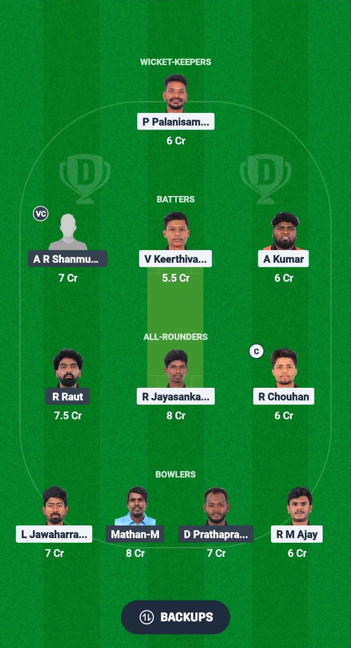 PAN vs BUL Dream11 Prediction Fantasy Cricket Tips Dream11 Team Pondicherry T20 2025 