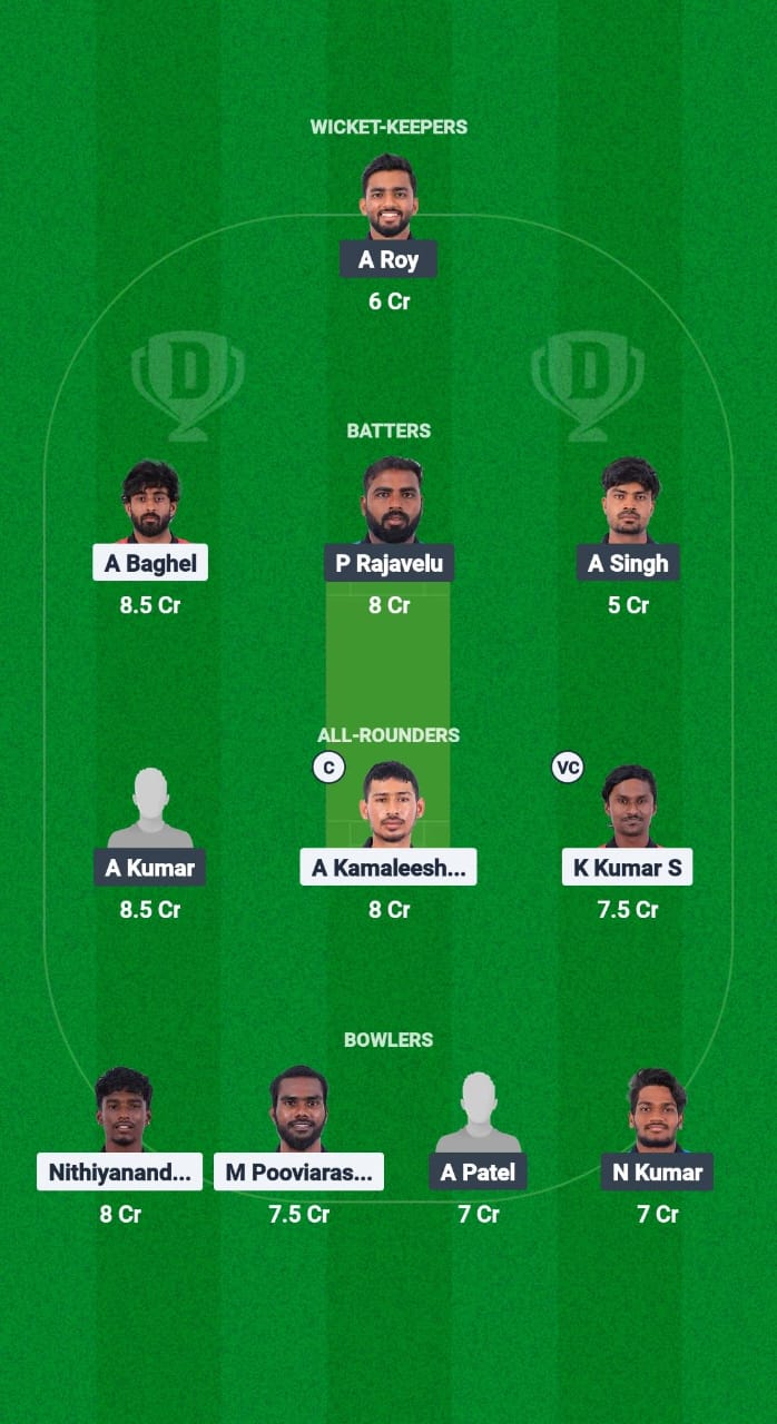 TUS vs SHA Dream11 Prediction Fantasy Cricket Tips Dream11 Team Pondicherry T20 2025 