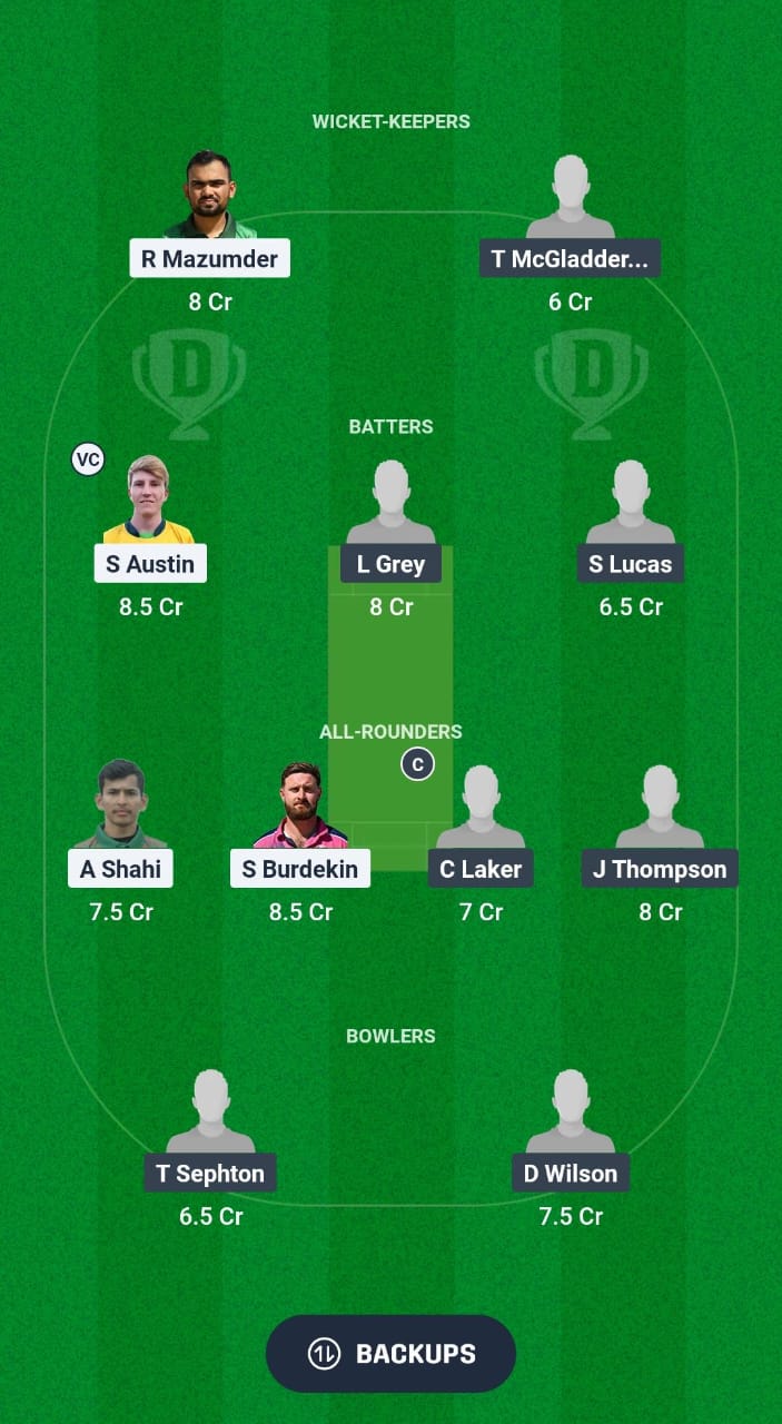 AFT vs NCC Dream11 Prediction Fantasy Cricket Tips Dream11 Team European T10 Cricket League 2025 