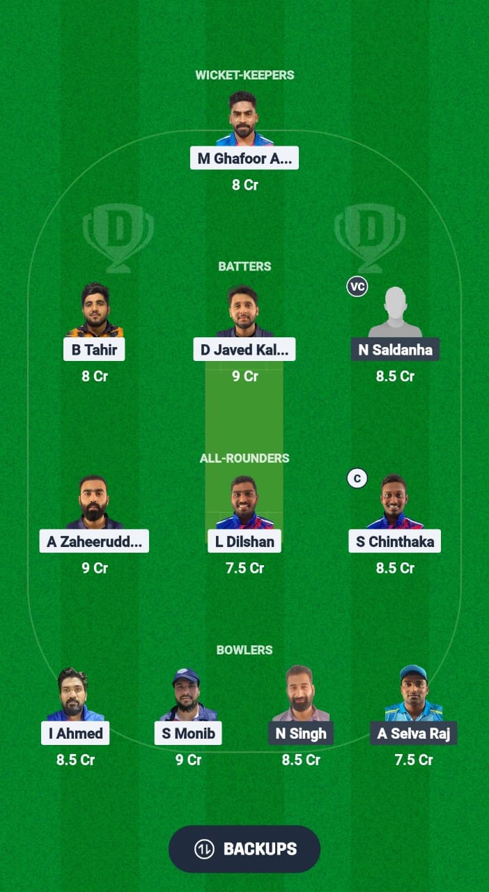 STA vs AEC Dream11 Prediction Fantasy Cricket Tips Dream11 Team Kuwait T10 RC Ramadan Trophy 2025 