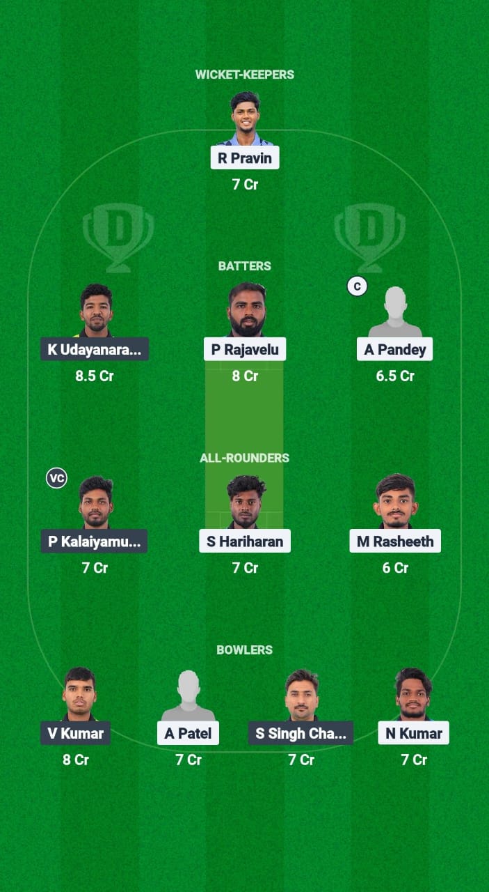 SHA vs LIO Dream11 Prediction Fantasy Cricket Tips Dream11 Team Pondicherry T20 2025 