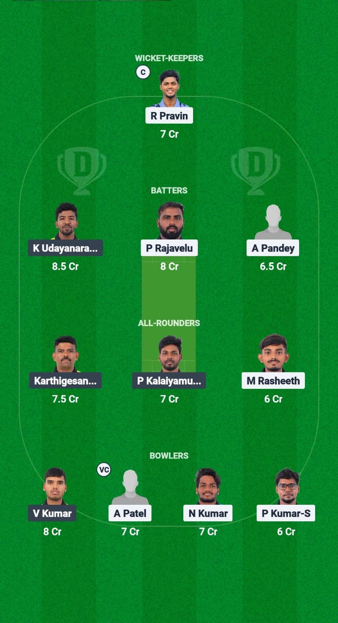 SHA vs LIO Dream11 Prediction Fantasy Cricket Tips Dream11 Team Pondicherry T20 2025 