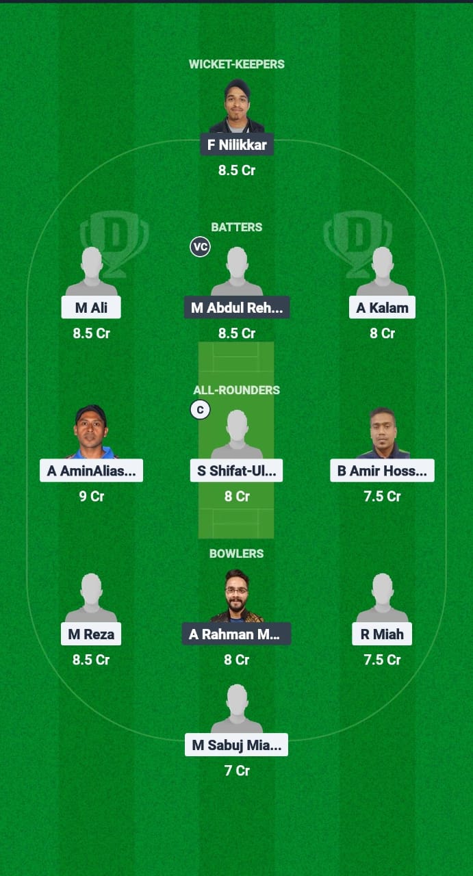 BD-L vs ALH Dream11 Prediction Fantasy Cricket Tips Dream11 Team Kuwait T10 ARS Ramadan Trophy 2025 