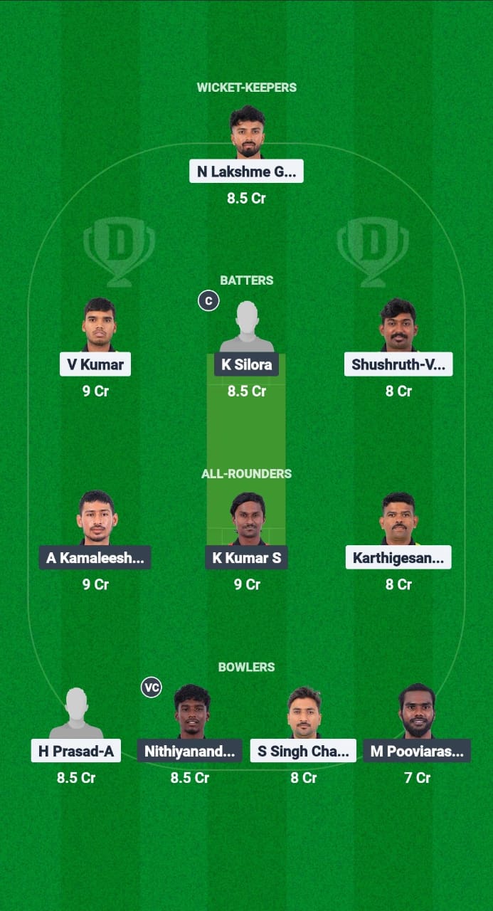 LIO vs TUS Dream11 Prediction Fantasy Cricket Tips Dream11 Team Pondicherry T20 2025 