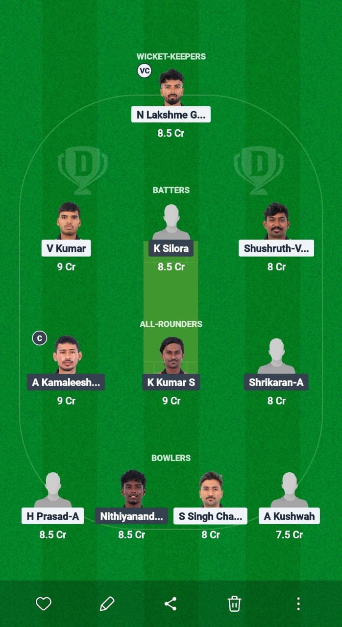 LIO vs TUS Dream11 Prediction Fantasy Cricket Tips Dream11 Team Pondicherry T20 2025 