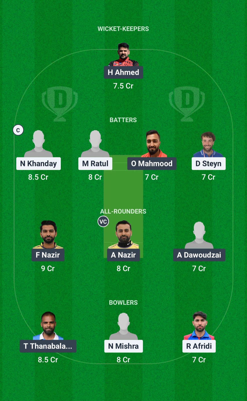 BRN vs ZNCC Dream11 Prediction Fantasy Cricket Tips Dream11 Team European T10 Cricket League 2025 