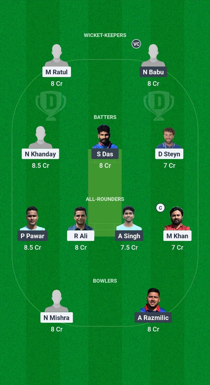 BRN vs ZA Dream11 Prediction Fantasy Cricket Tips Dream11 Team European T10 Cricket League 2025 