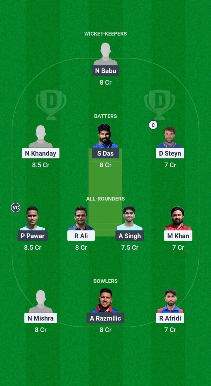 BRN vs ZA Dream11 Prediction Fantasy Cricket Tips Dream11 Team European T10 Cricket League 2025 