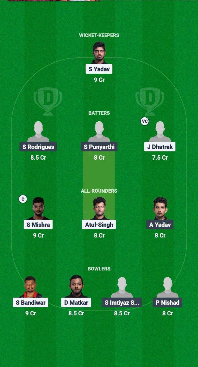 VAW vs KOT Dream11 Prediction Fantasy Cricket Tips Dream11 Team Navi Mumbai Premier League T20 2025 