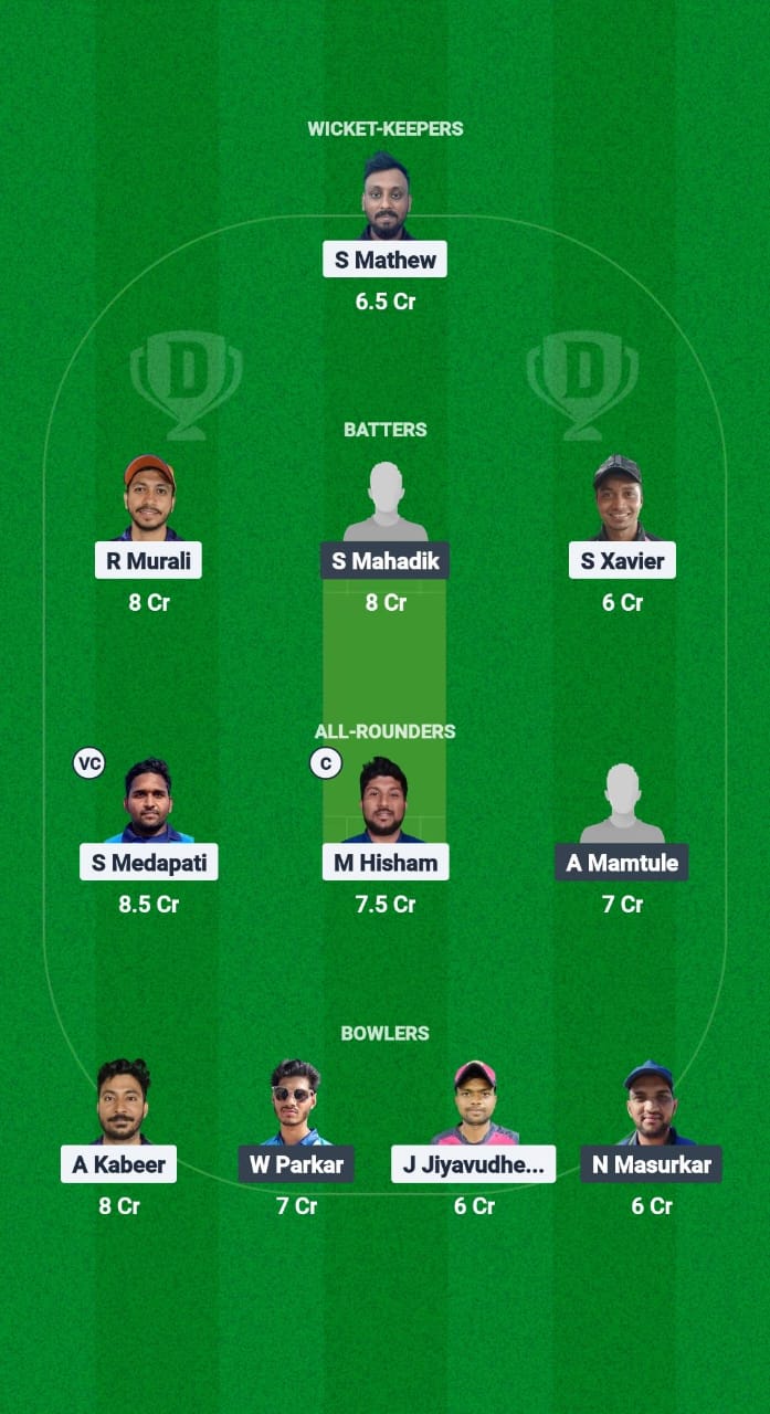 AIOC vs ALH Dream11 Prediction Fantasy Cricket Tips Dream11 Team Kuwait T10 ARS Ramadan Trophy 2025 