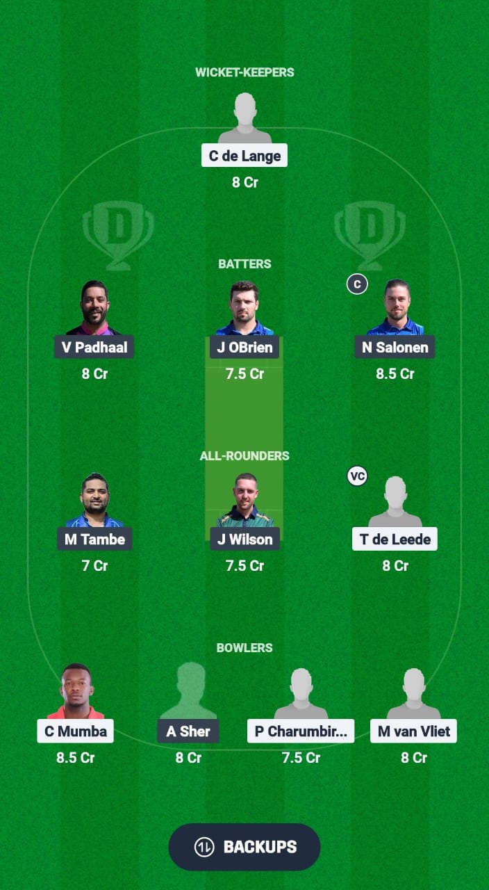 VCC vs ECC Dream11 Prediction Fantasy Cricket Tips Dream11 Team European T10 Cricket League 2025 