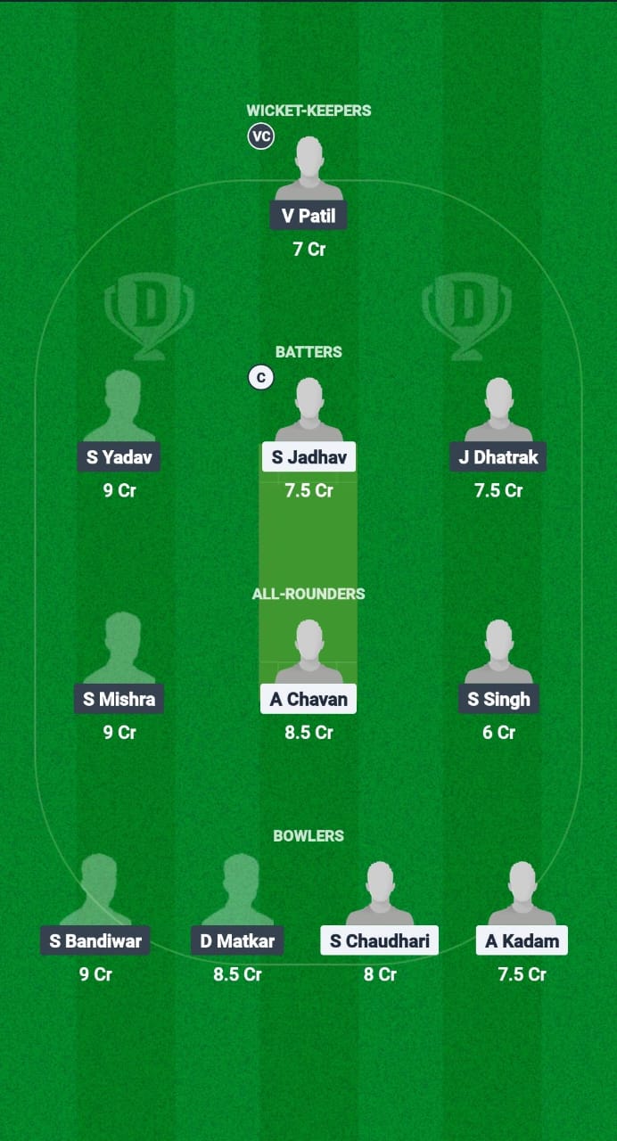 KLT vs VAW Dream11 Prediction Fantasy Cricket Tips Dream11 Team Navi Mumbai Premier League T20 2025 