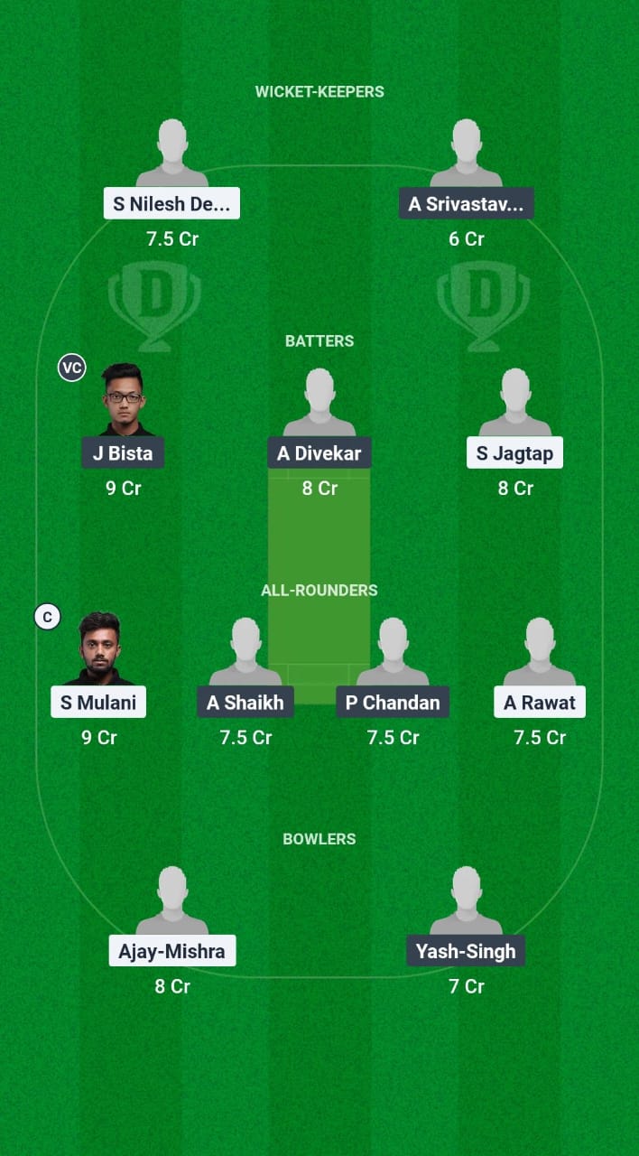 SAS vs AMA Dream11 Prediction Fantasy Cricket Tips Dream11 Team Navi Mumbai Premier League T20 2025 