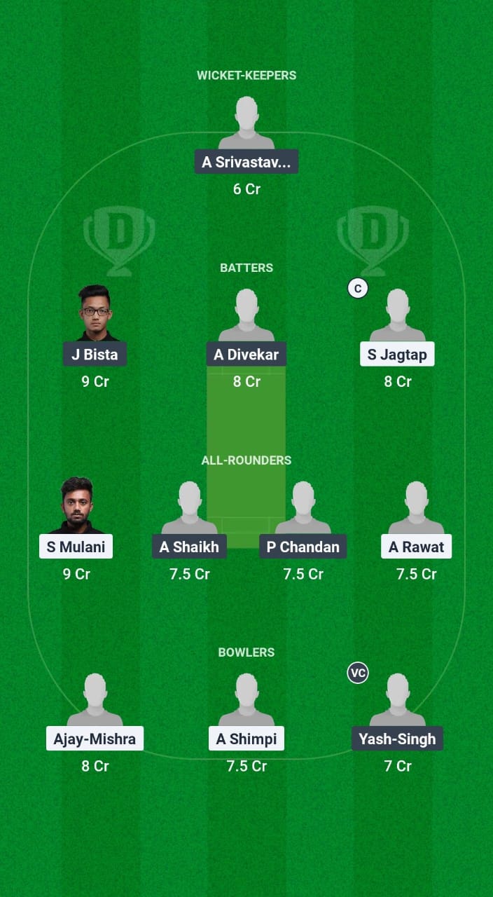 SAS vs AMA Dream11 Prediction Fantasy Cricket Tips Dream11 Team Navi Mumbai Premier League T20 2025 