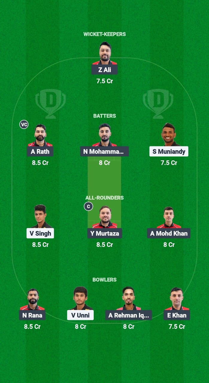 MAS vs HK Dream11 Prediction Fantasy Cricket Tips Dream11 Team Malaysia T20I Tri-Series 2025 