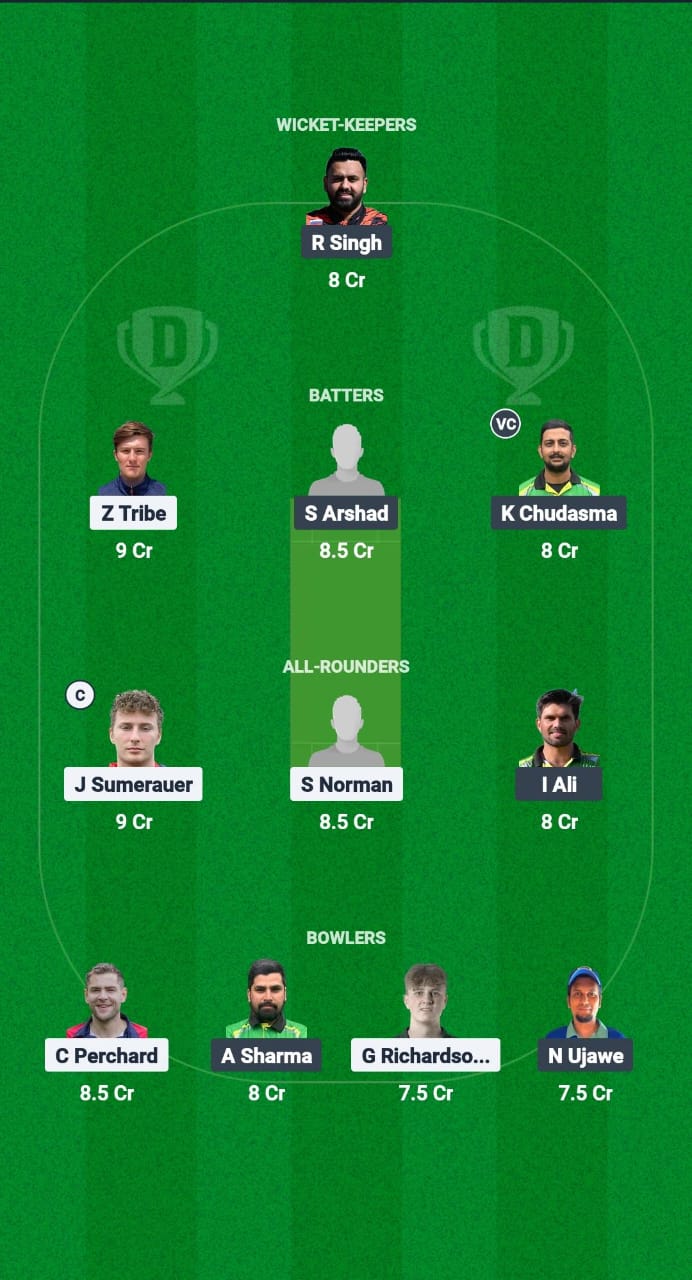 FAR vs LJU Dream11 Prediction Fantasy Cricket Tips Dream11 Team European T10 Cricket League 2025 