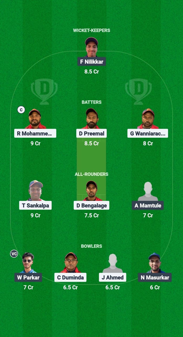 SUL vs ALH Dream11 Prediction Fantasy Cricket Tips Dream11 Team Kuwait T10 ARS Ramadan Trophy 2025 