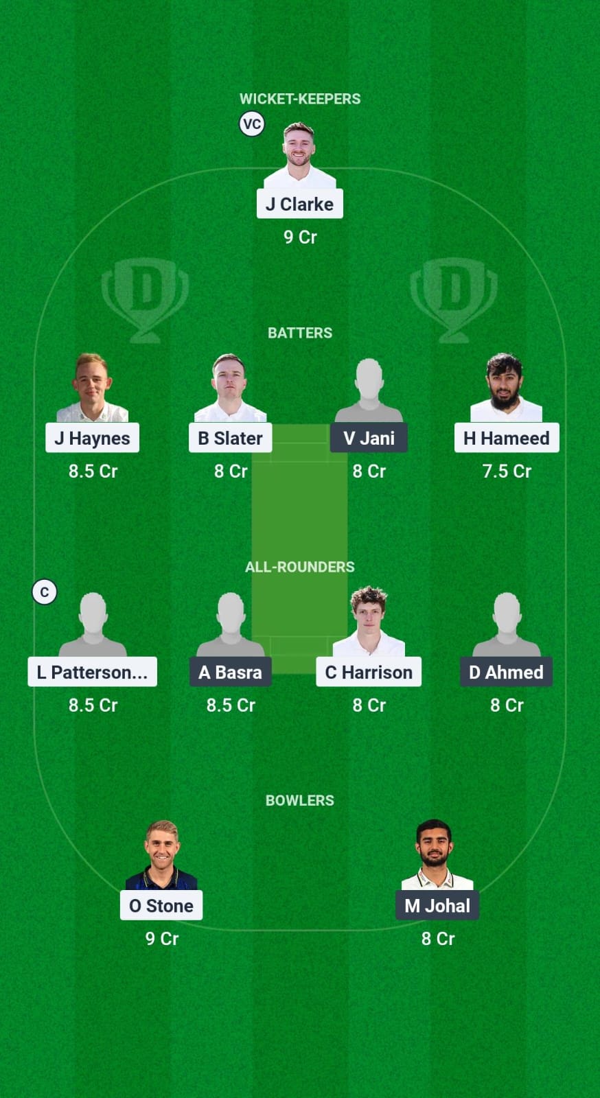 NOT vs SACA Dream11 Prediction Fantasy Cricket Tips Dream11 Team Abu Dhabi T20 Counties Cup 2025 