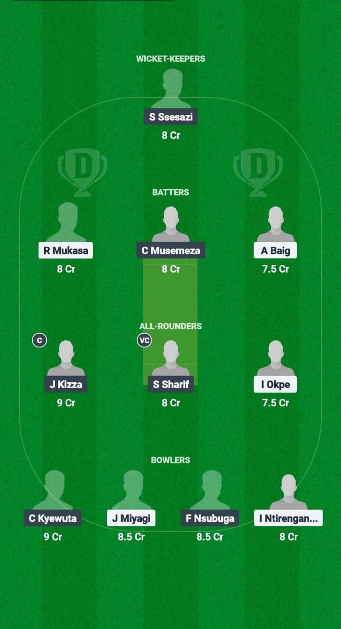 RBY vs EMD Dream11 Prediction Fantasy Cricket Tips Dream11 Team Uganda T20 2025 