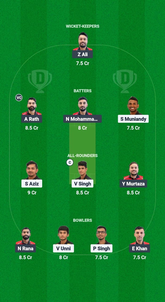 MAS vs HK Dream11 Prediction Fantasy Cricket Tips Dream11 Team Malaysia T20I Tri-Series 2025 