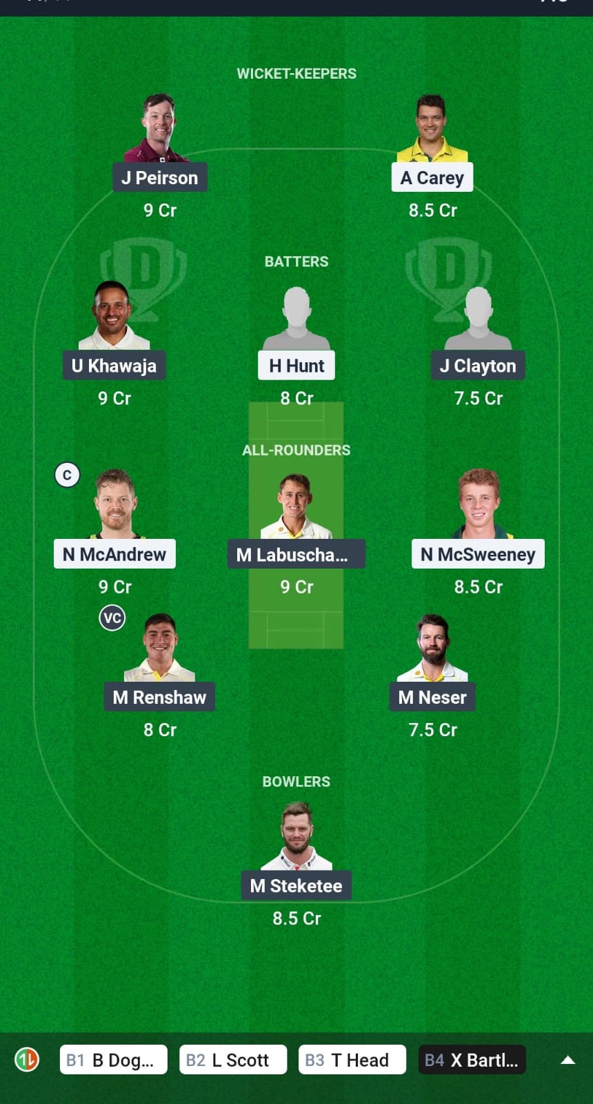 SAU vs QUN Dream11 Prediction Fantasy Cricket Tips Dream11 Team Australian Domestic Test 2024-25 