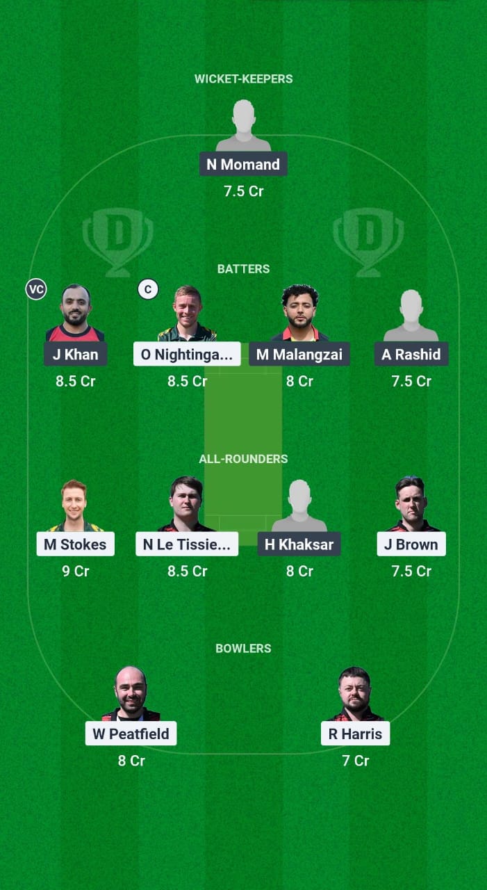 IPC vs BEV Dream11 Prediction Fantasy Cricket Tips Dream11 Team European T10 Cricket League 2025 