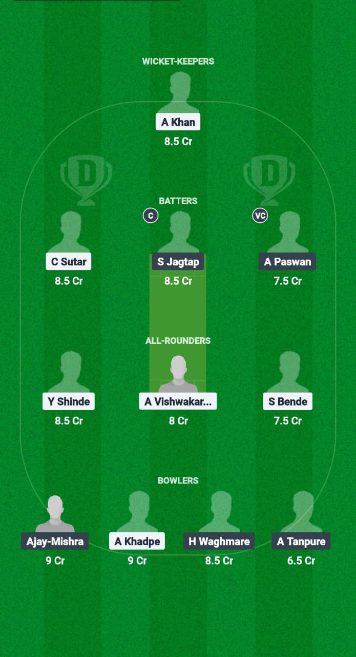 BEB vs SAS Dream11 Prediction Fantasy Cricket Tips Dream11 Team Navi Mumbai Premier League T20 2025 