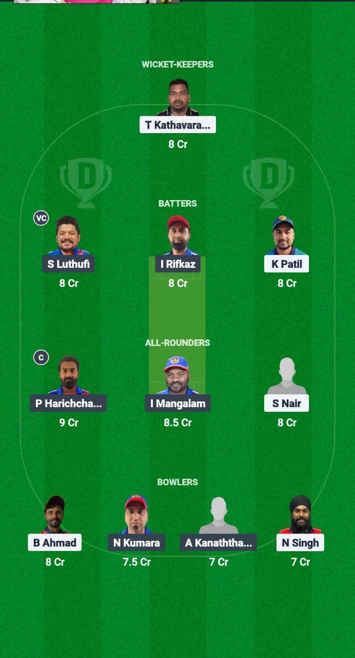 SBS vs CECC Dream11 Prediction Fantasy Cricket Tips Dream11 Team Kuwait T10 ARS Ramadan Trophy 2025 