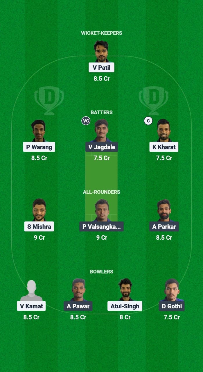 VAW vs THT Dream11 Prediction Fantasy Cricket Tips Dream11 Team Navi Mumbai Premier League T20 2025 