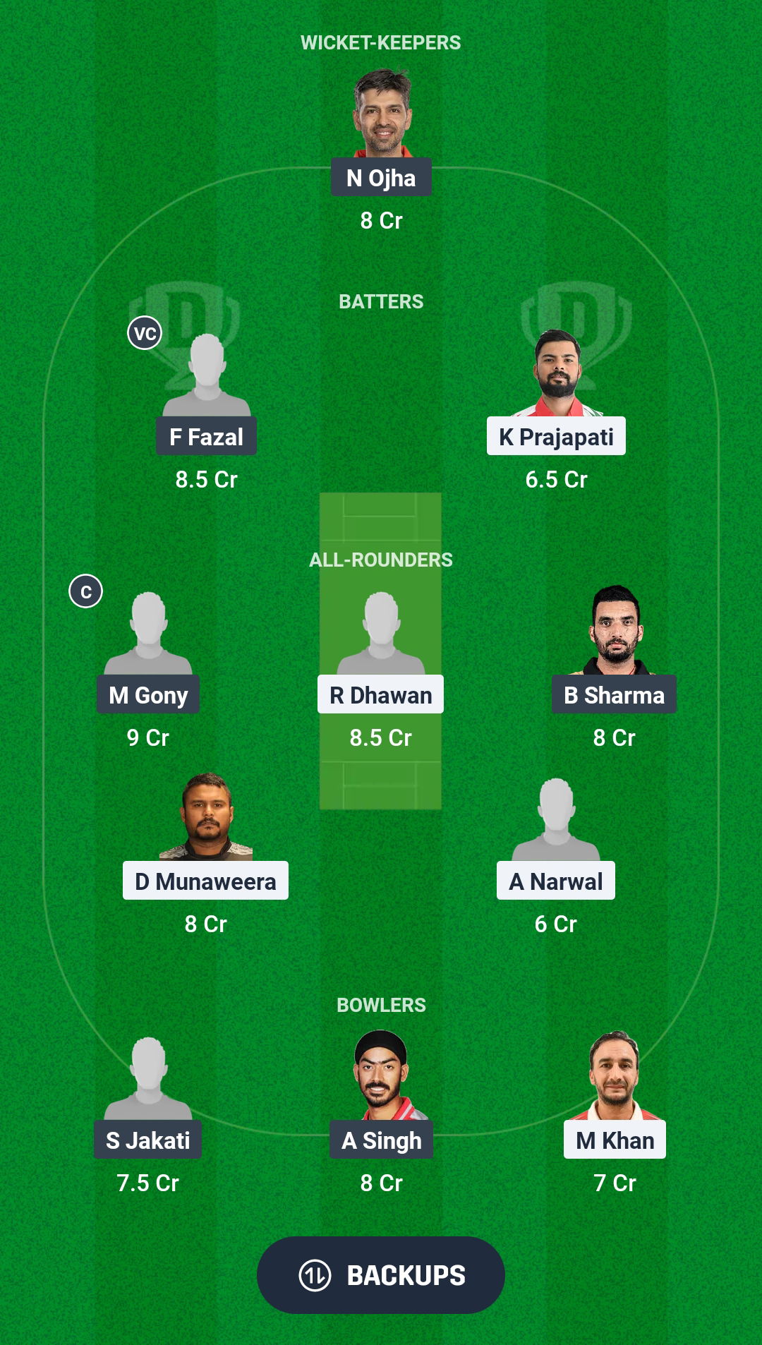 ASS vs INR Dream11 Prediction Fantasy Cricket Tips Dream11 Team Asian Legends League T20 2025 