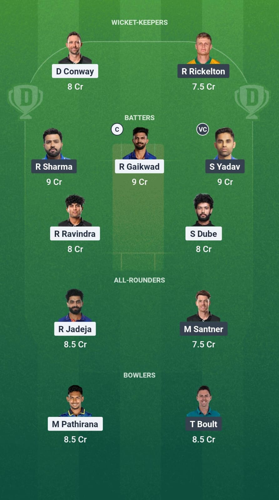 CSK vs MI Dream11 Prediction Fantasy Cricket Tips Dream11 Team IPL 2025 