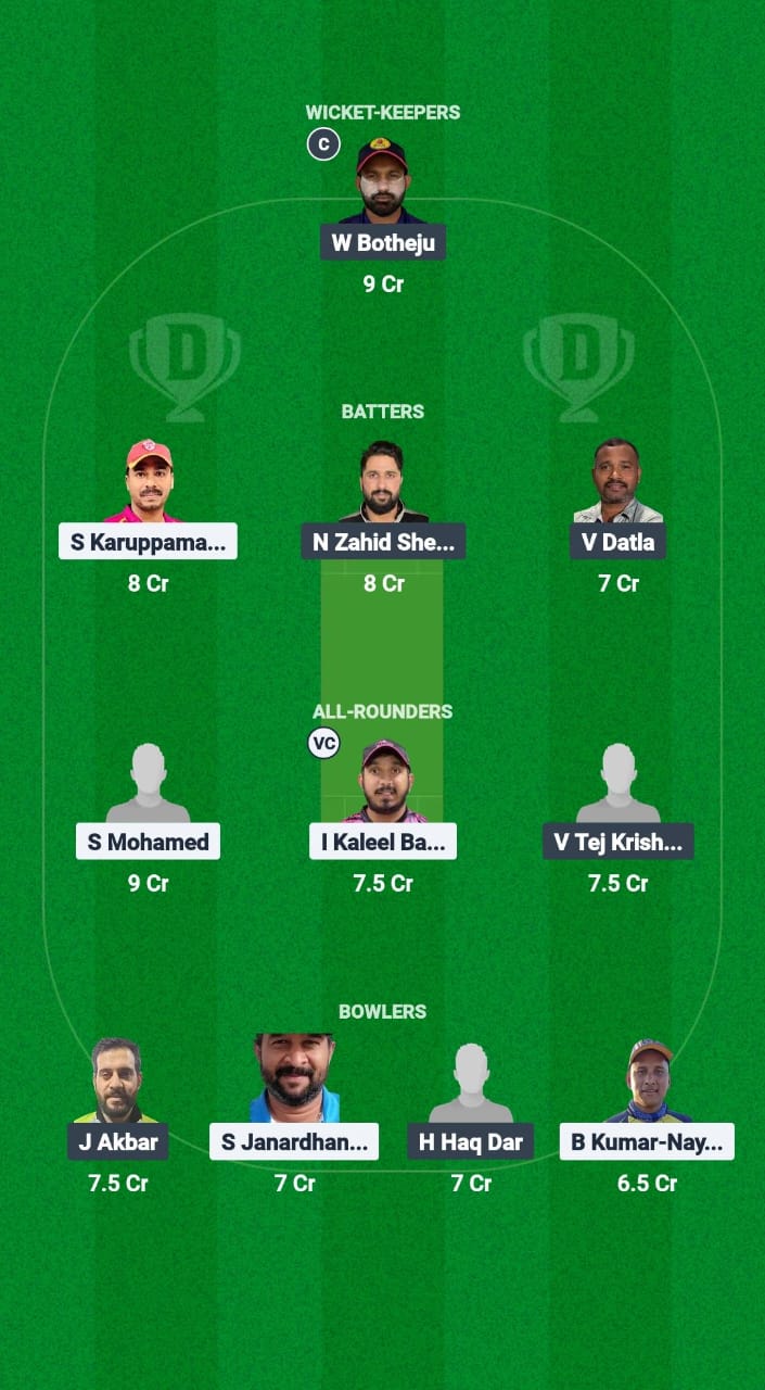 SXI vs FEK Dream11 Prediction Fantasy Cricket Tips Dream11 Team KCC T10 ARS Ramadan Trophy 2025 