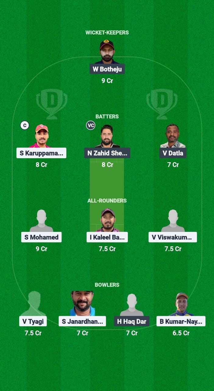 SXI vs FEK Dream11 Prediction Fantasy Cricket Tips Dream11 Team KCC T10 ARS Ramadan Trophy 2025 