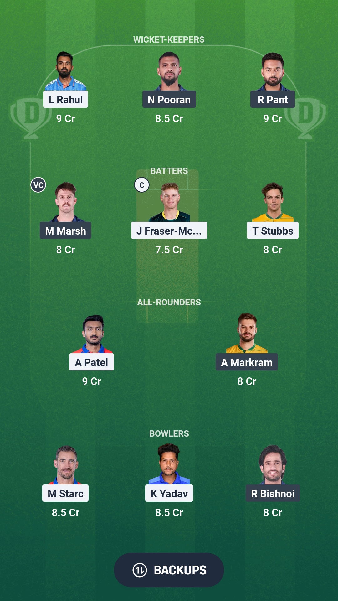 Delhi Capitals Vs Lucknow Super Giants Dream11 Fadiness Fad 