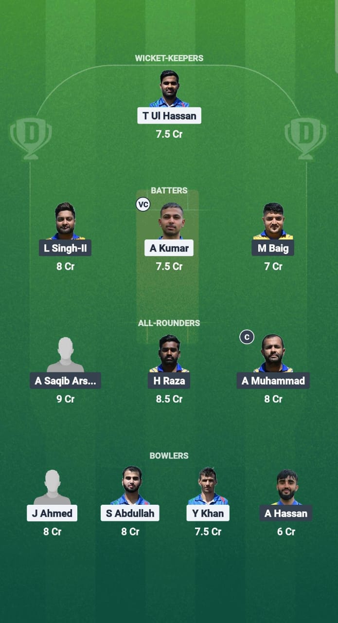 BOL vs TRA Dream11 Prediction Fantasy Cricket Tips Dream11 Team ECS T10 Bologna 2025 