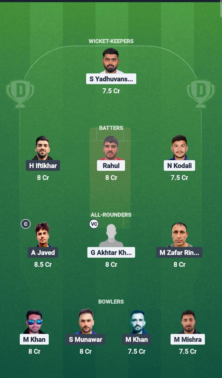 RCK vs AFT Dream11 Prediction Fantasy Cricket Tips Dream11 Team Malaysia Bash 2025 