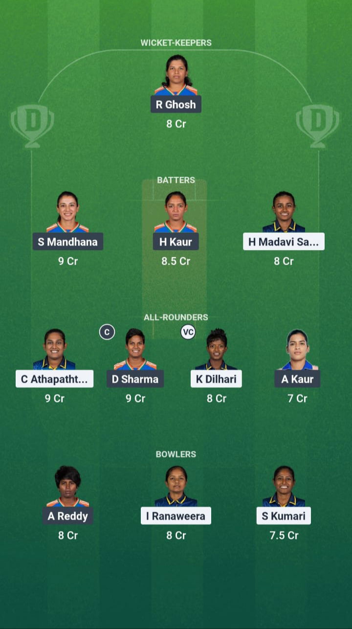 1000656215 SL-W vs IN-W Dream11 Prediction Fantasy Cricket Tips Dream11 Team Women's ODI Tri-Series 2025