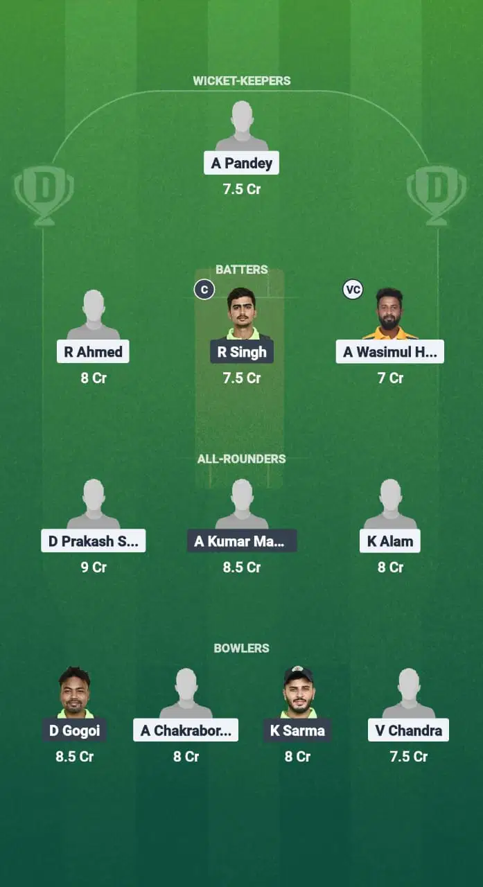 1000661915 GUG vs NYC Dream11 Prediction Fantasy Cricket Tips Dream11 Team Guwahati T20 Spring League 2025