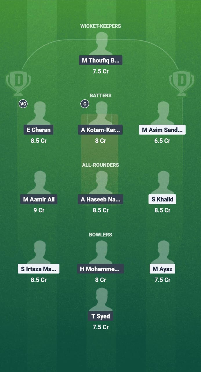 1000662240 WFK vs SAS Dream11 Prediction Fantasy Cricket Tips Dream11 Team Kuwait T10 Challengers League 2025
