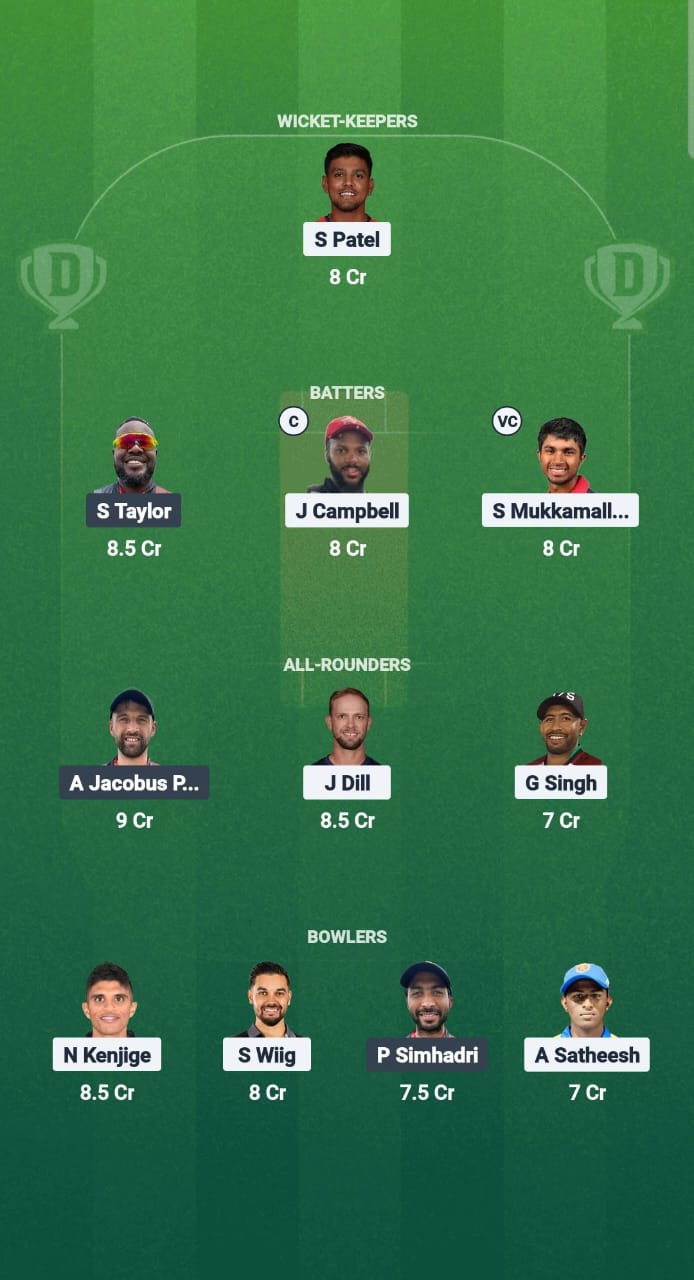1000663001 HOS vs ATF Dream11 Prediction Fantasy Cricket Tips Dream11 Team Houston T20 Open 2025