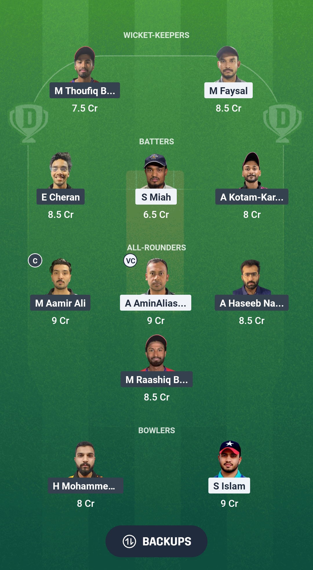1000663249 KGC vs SAS Dream11 Prediction Fantasy Cricket Tips Dream11 Team Kuwait T10 Challengers League 2025