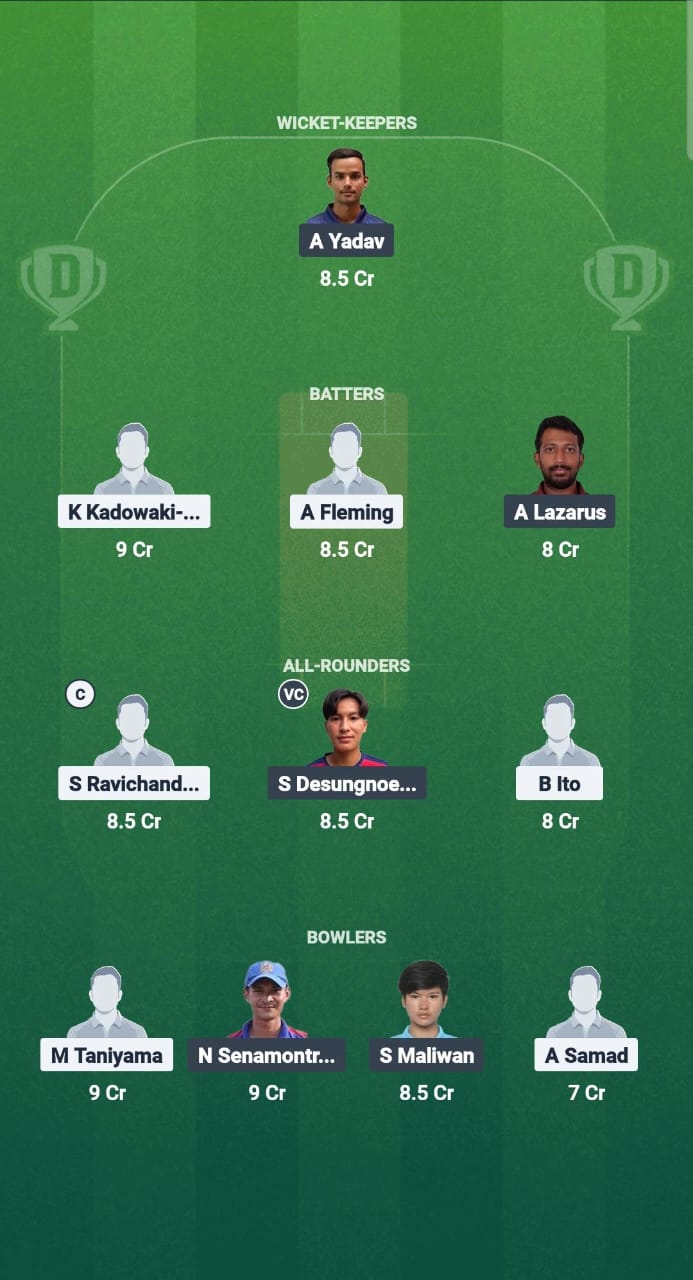 1000666344 JPN vs THA Dream11 Prediction Fantasy Cricket Tips Dream11 Team Japan T20I Tri-Series 2025