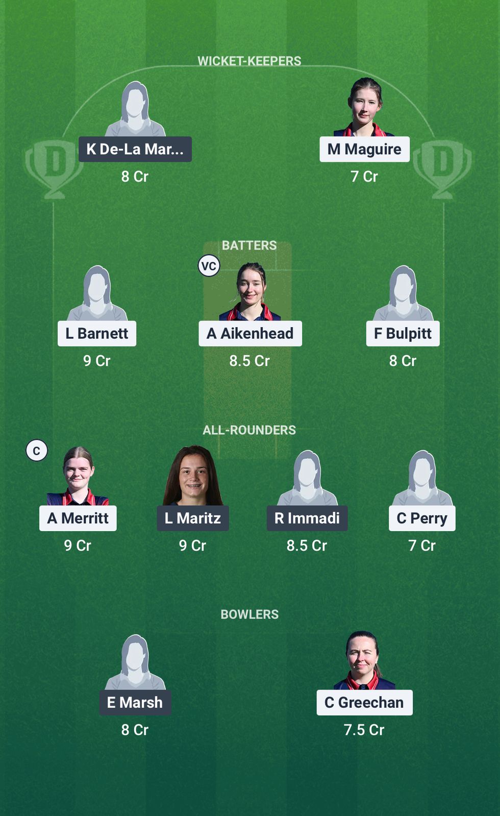 1000668607 WT-W vs MCC-W Dream11 Prediction Fantasy Cricket Tips Dream11 Team ECS-W T10 Jersey 2025