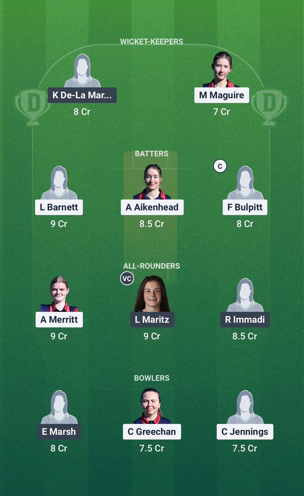 1000668615 WT-W vs MCC-W Dream11 Prediction Fantasy Cricket Tips Dream11 Team ECS-W T10 Jersey 2025