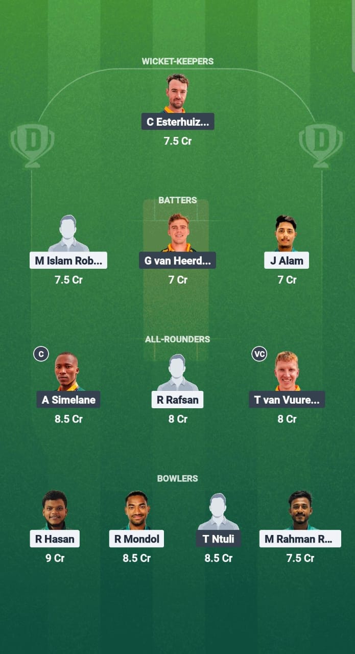1000669121 BAN-E vs SA-E Dream11 Prediction Fantasy Cricket Tips Dream11 Team South Africa Emerging Tour of Bangladesh 2025