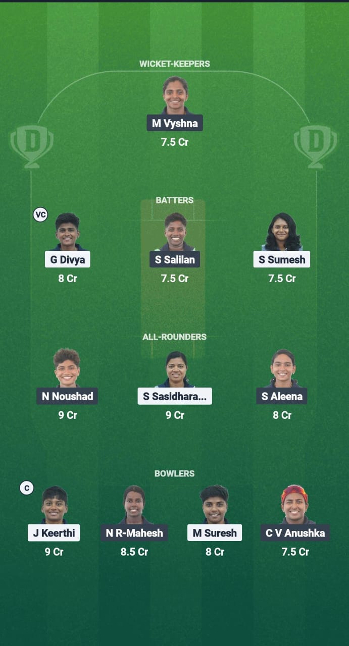 1000672012 PEA vs EME Dream11 Prediction Fantasy Cricket Tips Dream11 Team Kerala T20 Womens Challenger Trophy 2025