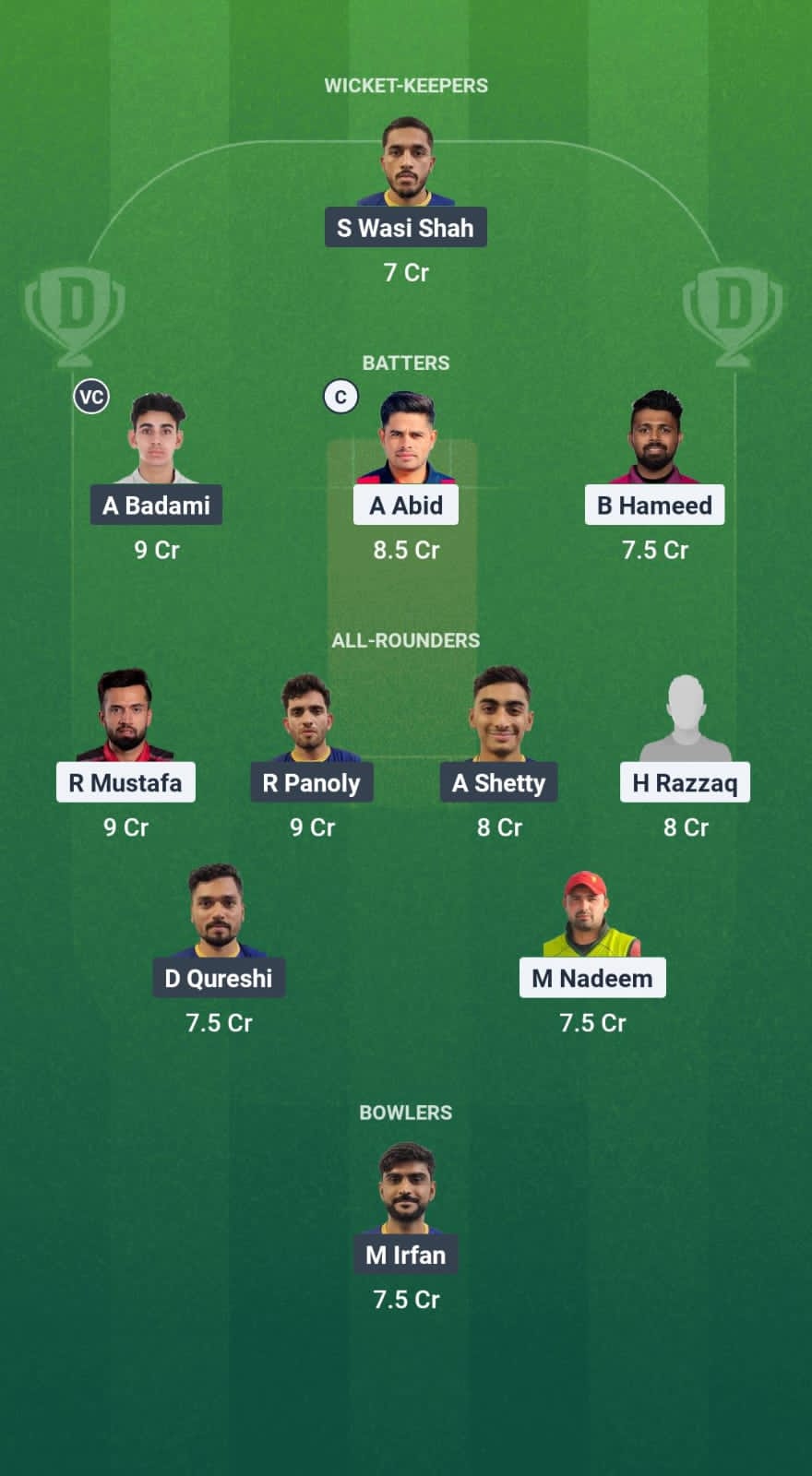 1000672147 ABD vs DUB Dream11 Prediction Fantasy Cricket Tips Dream11 Team Emirates D10 2025